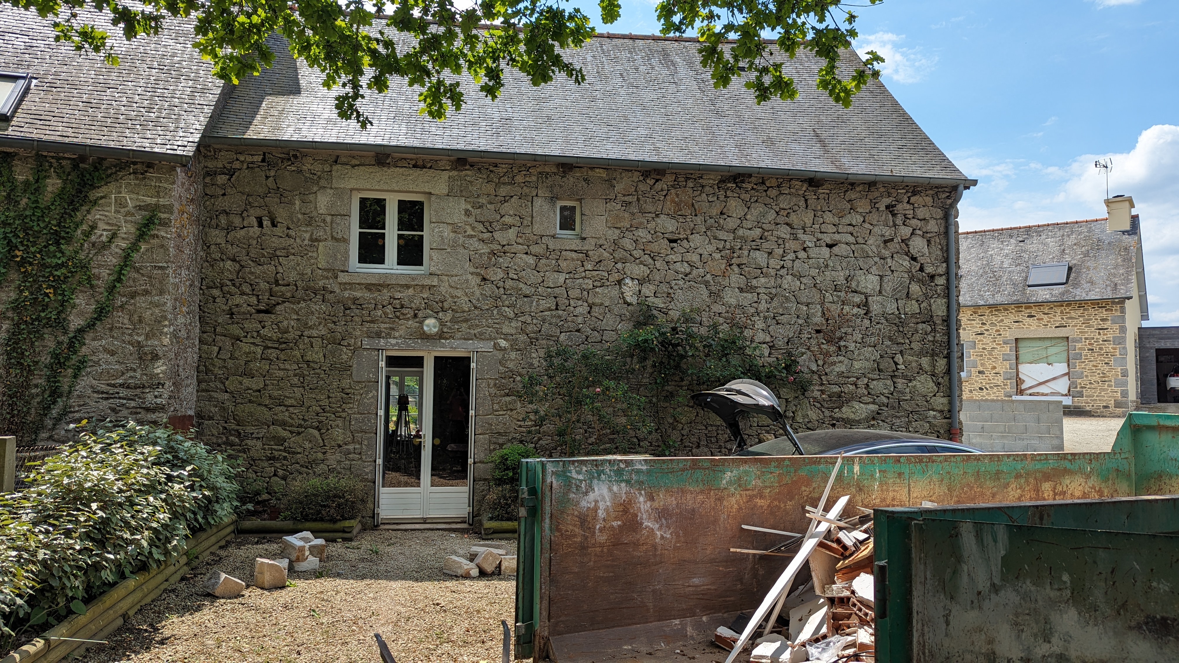 Rénovation bâtisse pierre