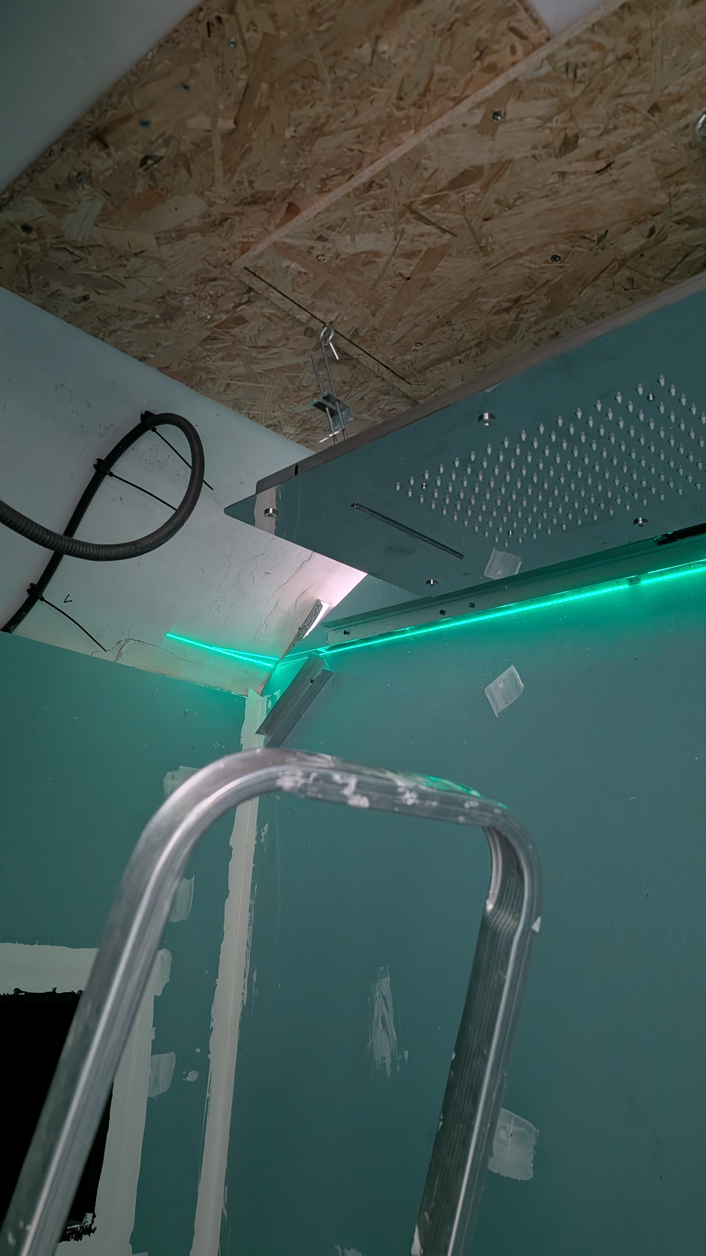 Ciel de douche LED